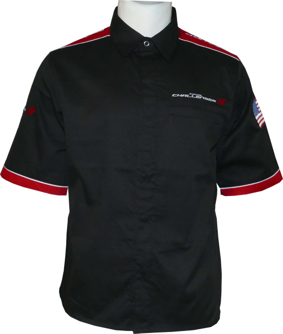 Dodge Challenger - Pit-Shirt - Limited Edition - front Dodge Challenger - Pit-Shirt - Limited Edition - front